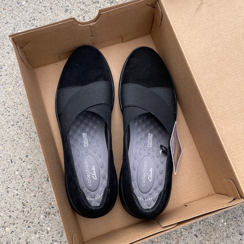 Clarks Kayleigh Slip on shoes